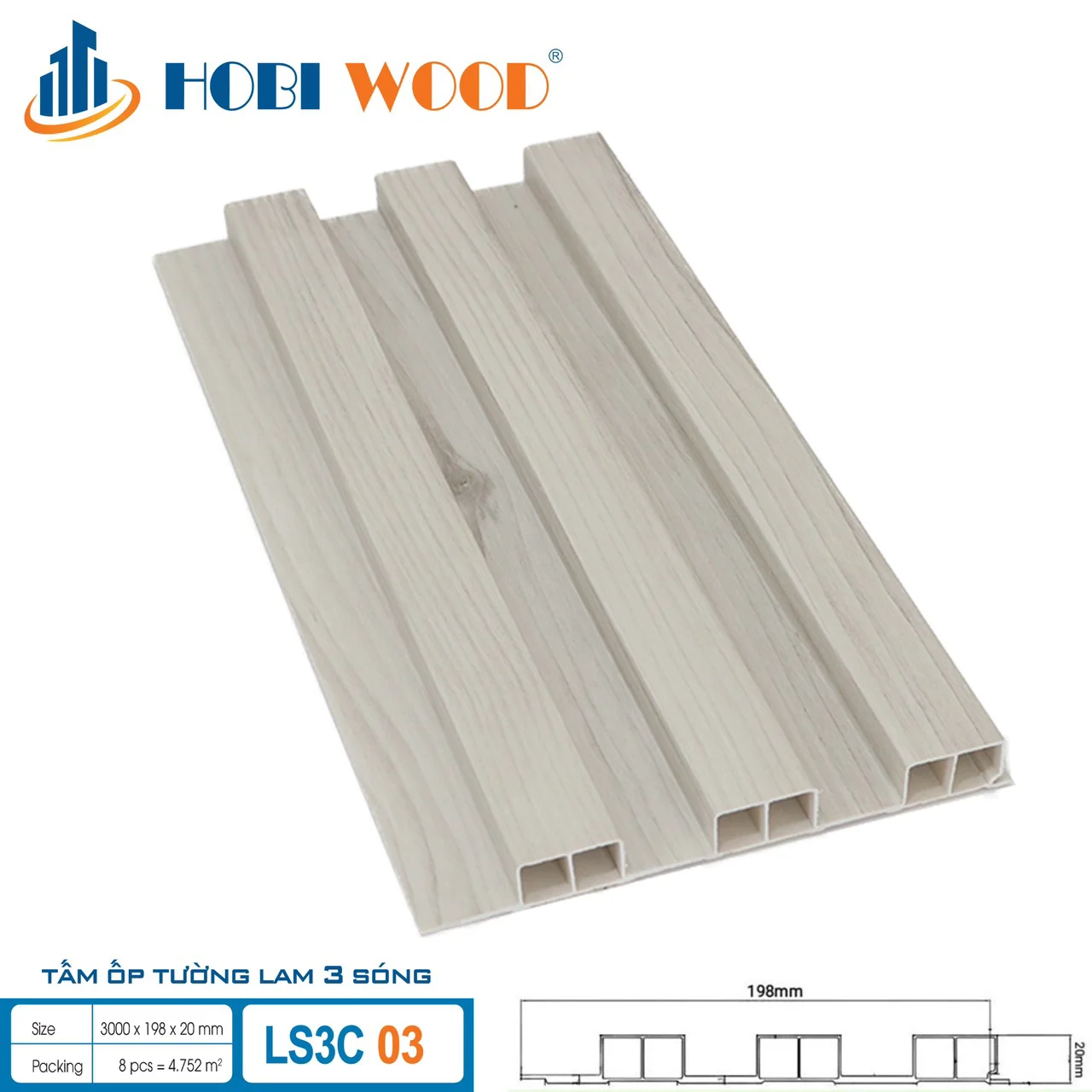 Tấm lam sóng hobi | Nội thất HCK