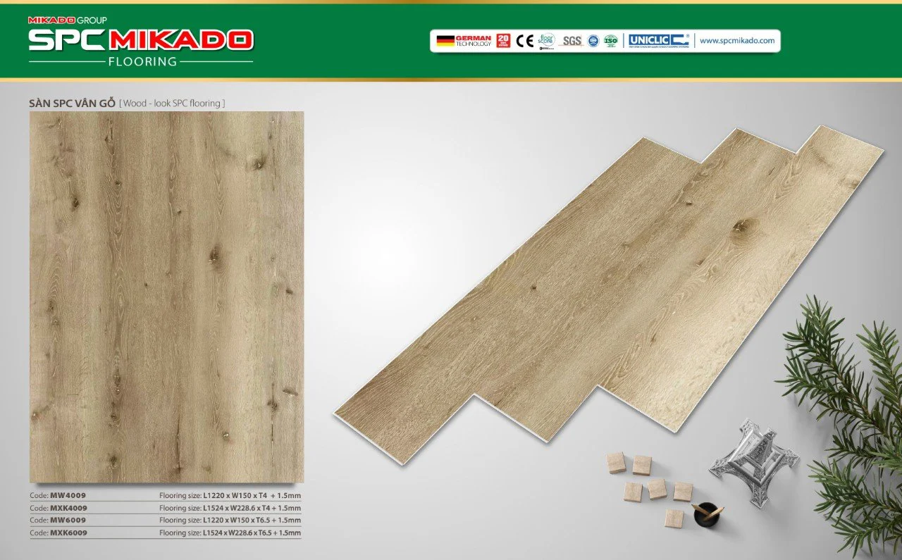 Sàn nhựa MIKADO | Nội thất HCK
