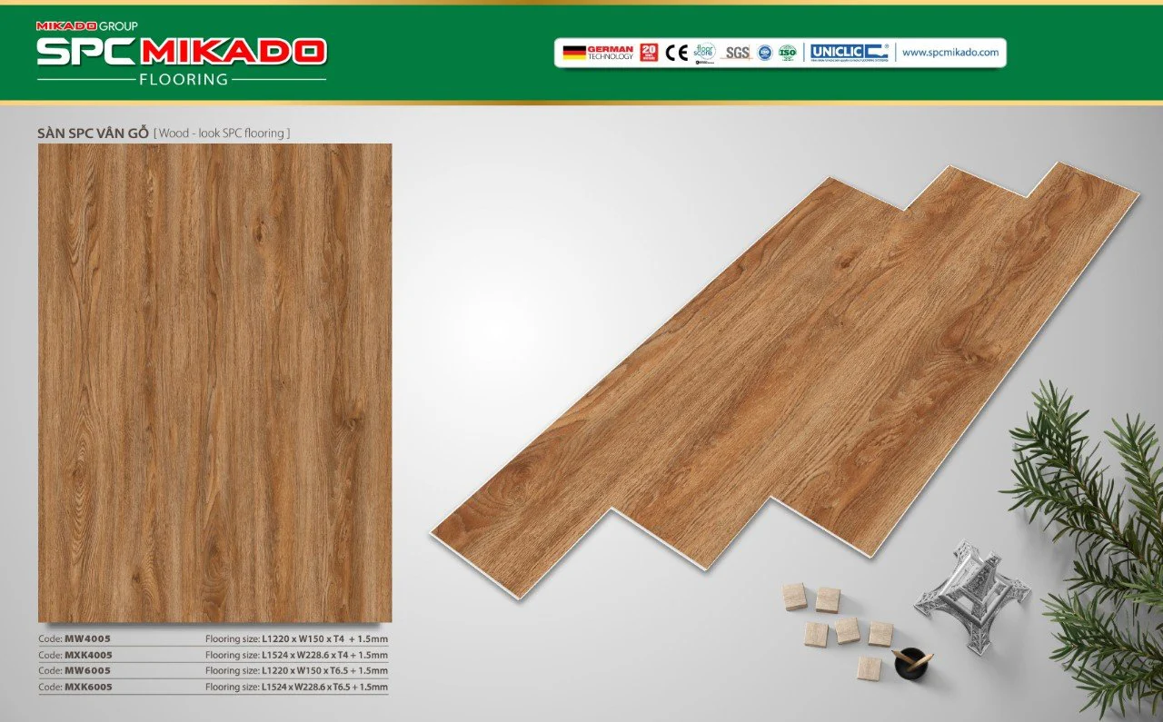 Sàn nhựa MIKADO | Nội thất HCK