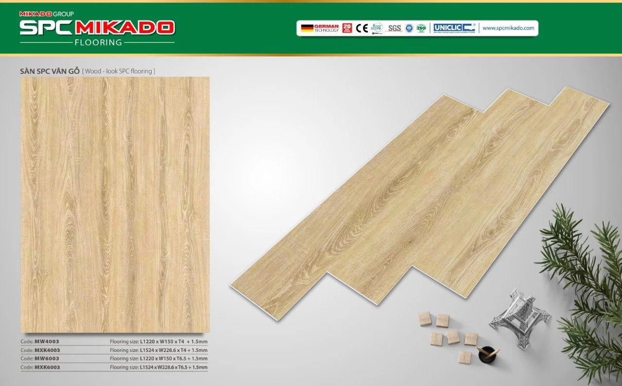 Sàn nhựa MIKADO | Nội thất HCK
