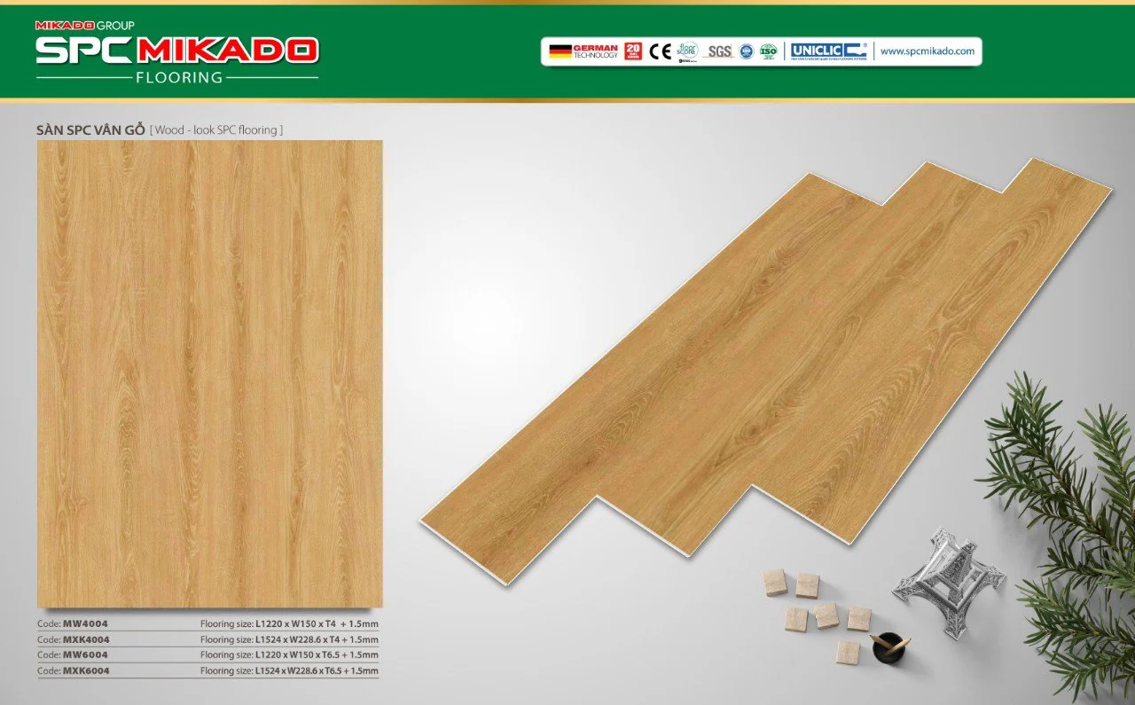 Sàn nhựa MIKADO | Nội thất HCK