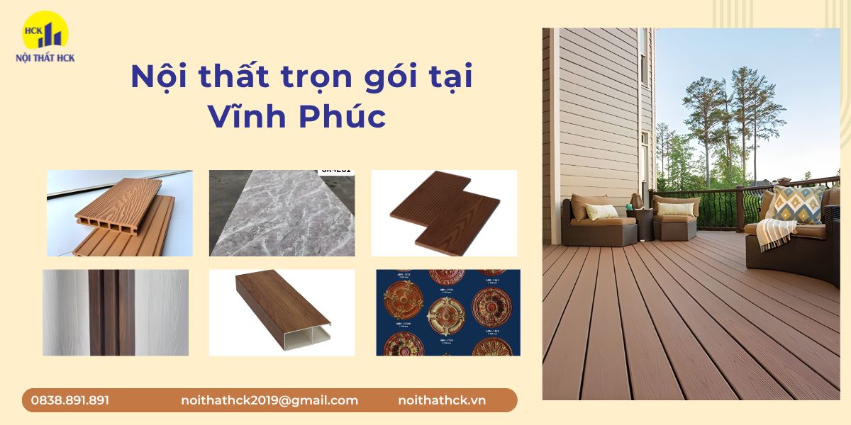 Nội thất trọn gói tại Vĩnh Phúc