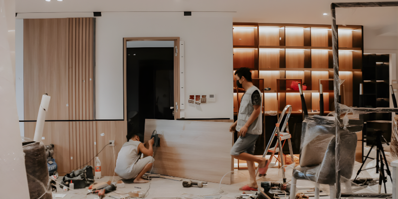 Thi công nội thất phòng tại Vĩnh Phúc