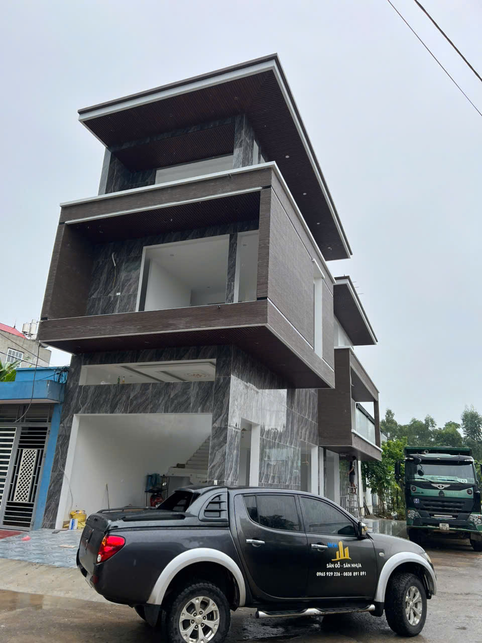 Thiết kế và thi công nhà phố tại Vĩnh Phúc