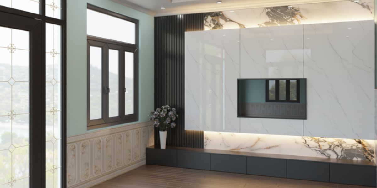 Dự án thiết kế nội thất phòng khách tại Vĩnh Yên