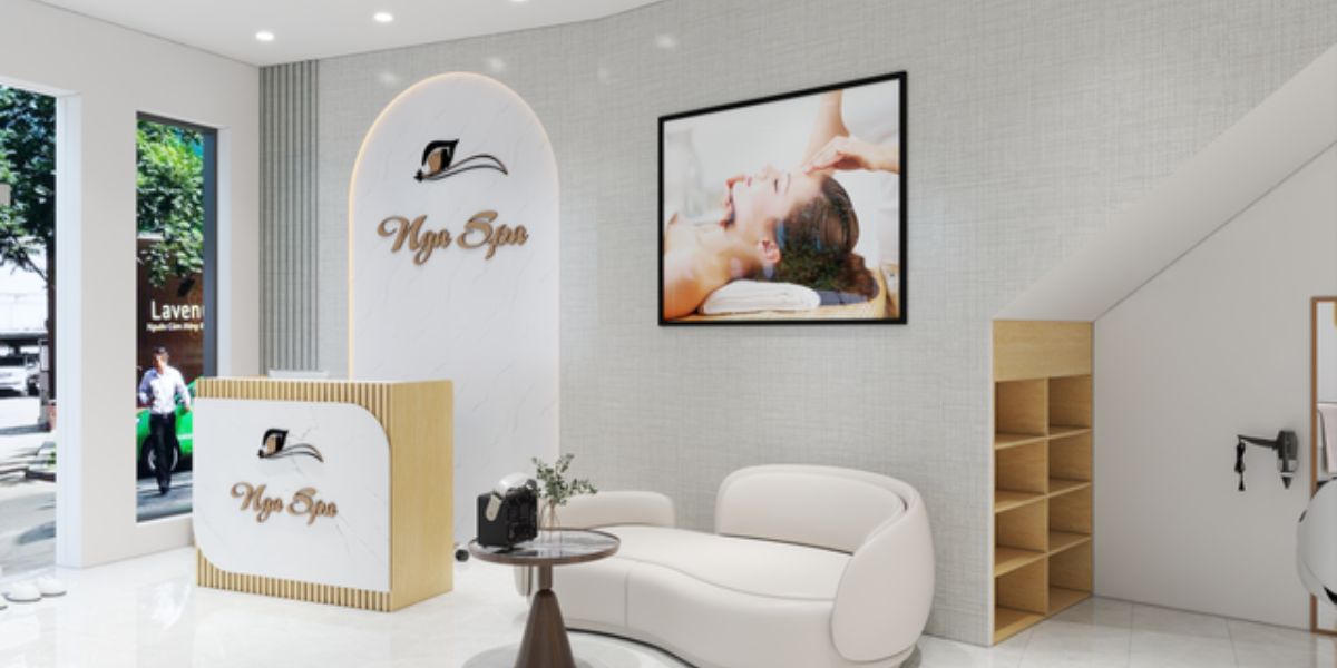 Dự án thiết kế nội thất Spa tại Mê linh