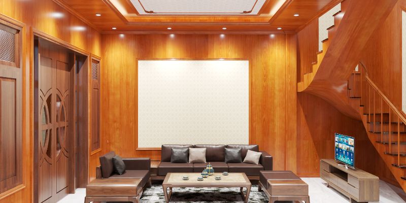 Hình ảnh thực tế không gian phòng khách