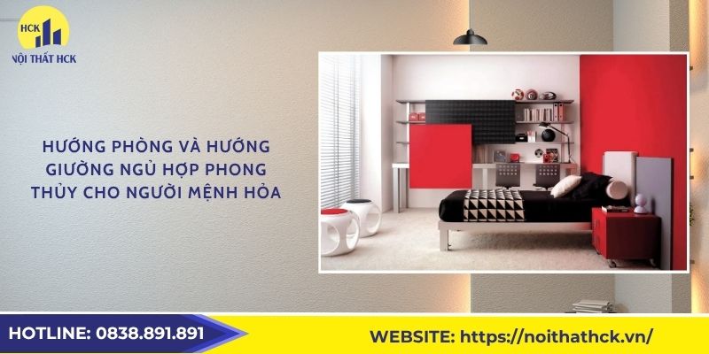 Hướng phòng và hướng giường ngủ hợp phong thủy