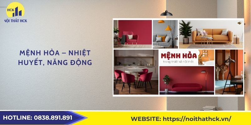 Mệnh Hỏa – Nhiệt huyết, năng động
