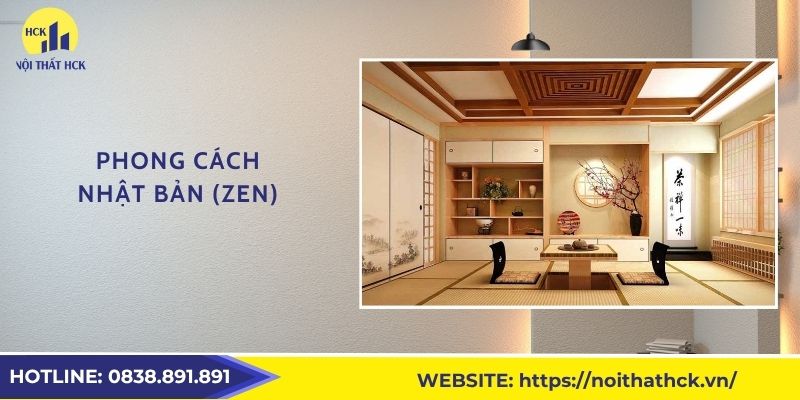 Phong cách Nhật Bản (Zen)