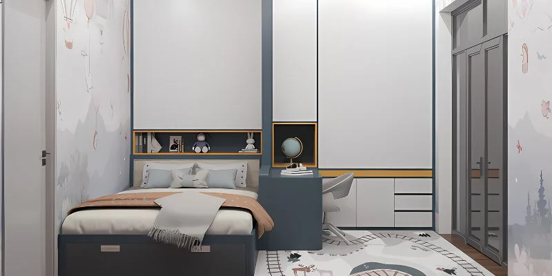 Thiết kế nội thất phòng ngủ phụ