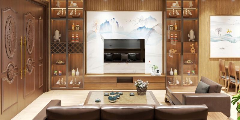 Phòng khách – không gian trung tâm