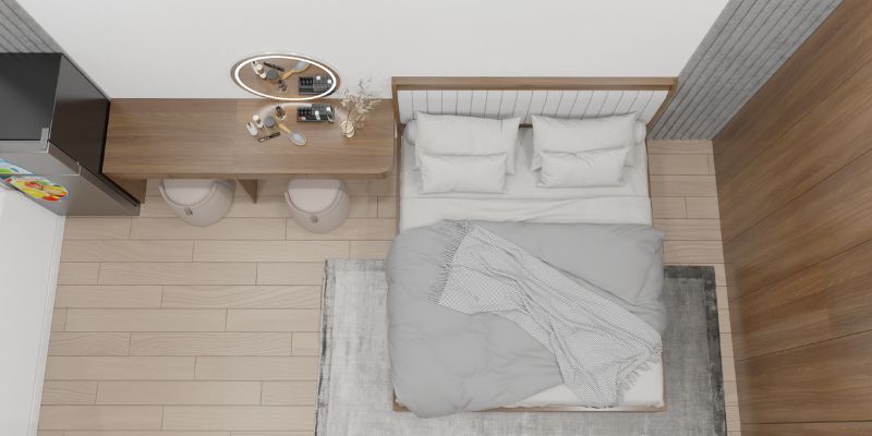 Tổng quan dự án thiết kế nội thất phòng ngủ tại Vĩnh Phúc