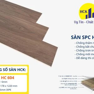Sàn nhựa HCK 6mm | Nội thất HCK