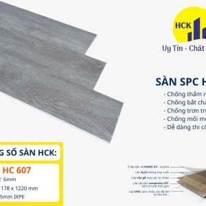 Sàn nhựa HCK 6mm | Nội thất HCK
