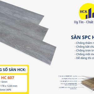 Sàn nhựa HCK 6mm