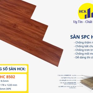 Sàn nhựa HCK 8,5mm