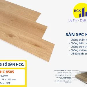 Sàn nhựa HCK 8,5mm | Nội thất HCK